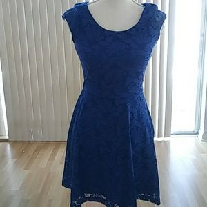Candies dress royal blue